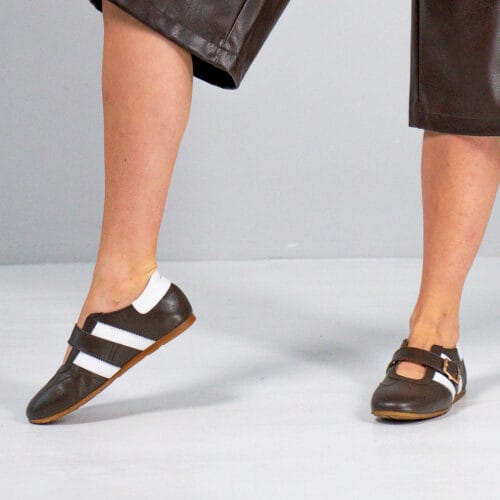 Półbuty La'Samba Brązowe